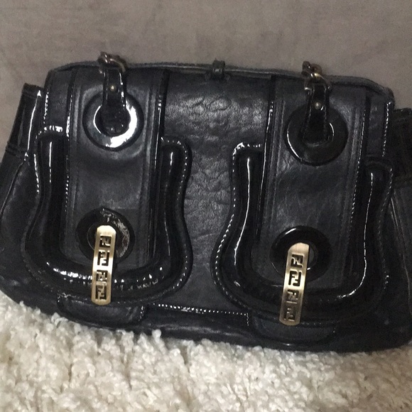 Fendi Handbags - Authentic Fendi Buckle Bag